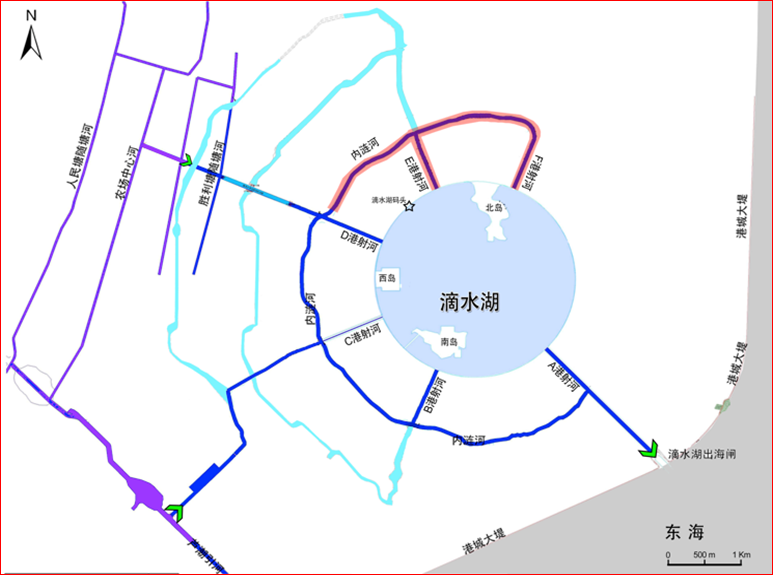 HDD:HD_Documents:生态陷阱书:第六章:滴水湖图片:Lake Dishui location(中文).tif